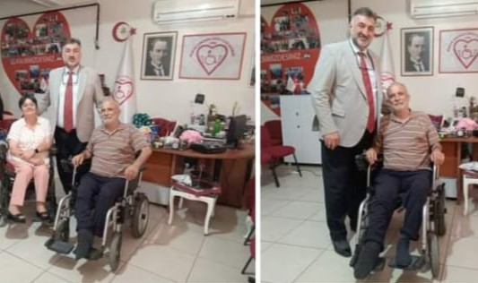 ENGELLİ AKÜLÜ ARACIYLA HAYATI DEĞİŞTİ