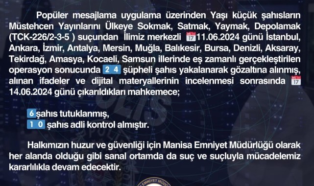 Geniş Çaplı Siber Suç Operasyonu: 24 Şüpheli Gözaltında