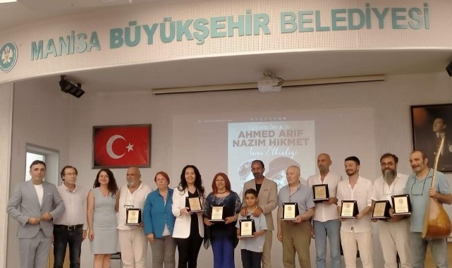 Manisa'da Nazım Hikmet ve Ahmet Arif Anma Programı Büyük İlgi Gördü