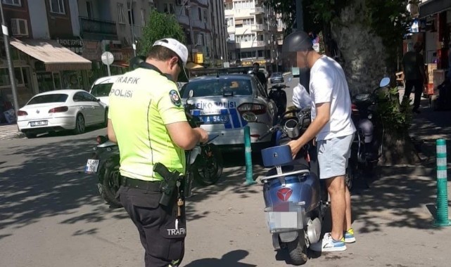 Manisa İl Emniyet Müdürlüğü'nden Motosiklet Denetimi