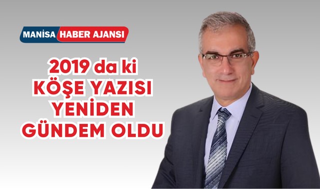 o köşe yazısı yeniden gündem oldu