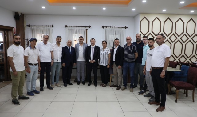 Başkan Balaban, Yunusemre Belediyespor'un Yönetimini Ağırladı