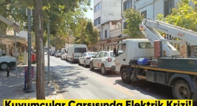 Manisa Kuyumcular Çarşısı'nda Elektrik Krizi!