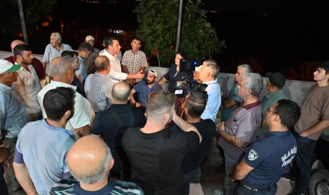 Büyükşehir Tüm Birimleriyle Yangın Bölgesinde