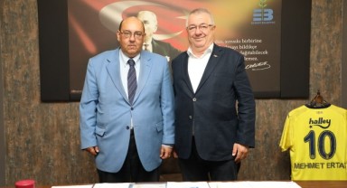 Edremit Belediye Başkanı Mehmet Ertaş, Yunan Başkanı ağırladı