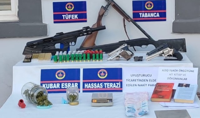 Manisa'da Büyük Uyuşturucu ve Silah Operasyonu