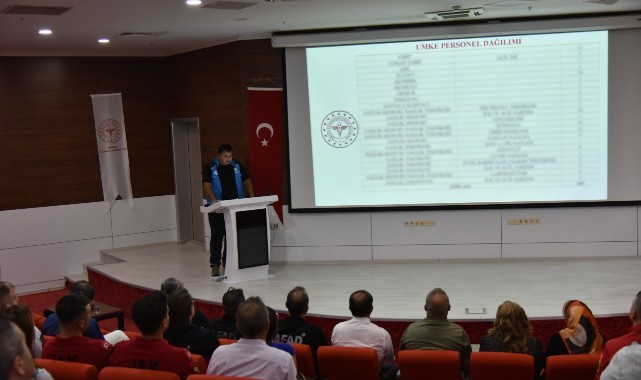 Sağlık Müdürlüğünde Afet Senaryoları Ele Alındı