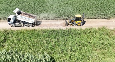 Şehzadeler Belediyesi'nden Selimşahlar'da Ova Yolu Çalışması