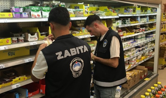 YUNUSEMRE ZABITASI’NDAN MARKETLERE DENETİM