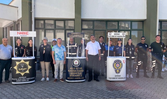 Akhisar İlçe Emniyet Müdürlüğü'nden Öğrencilere Güvenlik Bilgilendirmesi