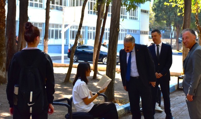 İl Emniyet Müdürü Okulları Ziyaret Etti