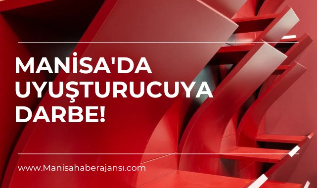 Manisa'da Jandarmadan Zehir Tacirlerine Büyük Darbe! 
