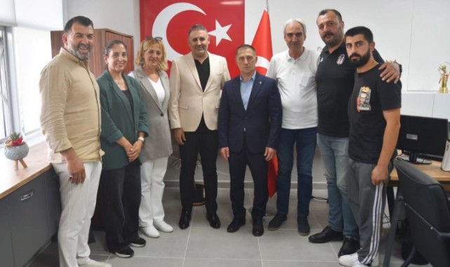 OLİMPİYAT ŞAMPİYONU HÜSEYİN ÖZKAN'DAN YUNUSEMRE'YE ZİYARET