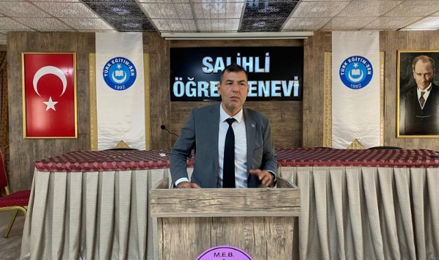 Türk Eğitim Sen Manisa ilçe temsilcileri toplantısı Salihli öğretmen evinde yapıldı