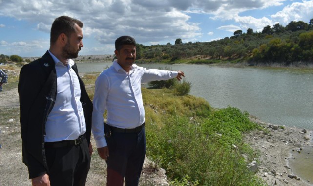 BAŞKAN BATUHAN KARAALİ GEVENLİK GÖLETİ ÇİFTÇİLERE KAZANDIRILMALI