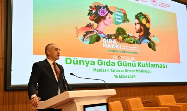 Dünya Gıda Günü'nde "Daha İyi Bir Yaşam ve Daha İyi Bir Gelecek İçin Gıda Hakkı" Etkinliği