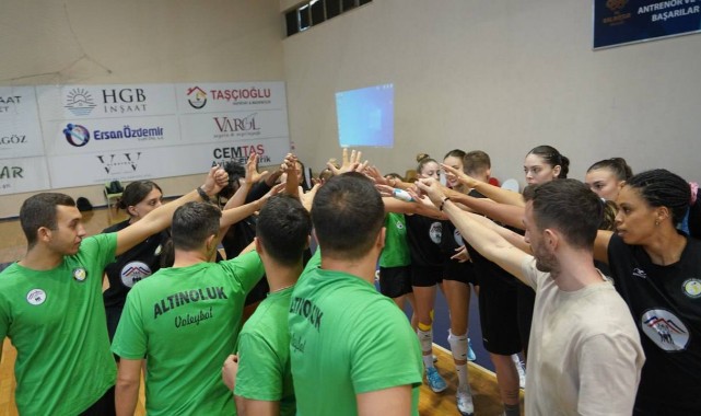 Edremit Belediyesi Altınolukspor yeni sezona hazır