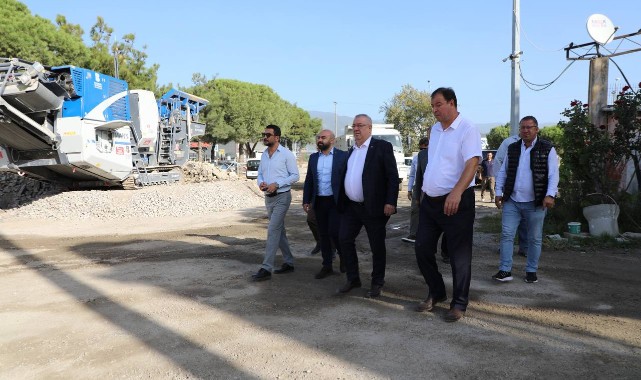 Edremit Belediyesi taş kırma makinesi ile 3 milyon tasarruf etti