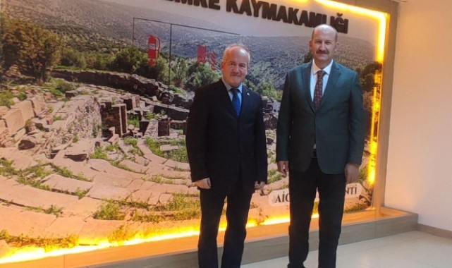 Gazeteciler ve İletişimciler Cemiyetinden Yunusemre Kaymakamı Atilla Kantay’a Ziyaret