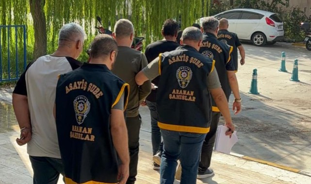Manisa’da Aranan Şahısların Yakalanmasında Büyük Başarı