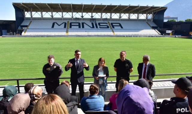 Manisa Emniyet Müdürlüğü'nden Spor Güvenliği Eğitimi