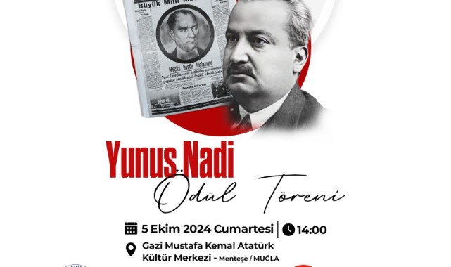 Yunus Nadi Ödül Töreni Yazarın Doğduğu Topraklarda Muğla’da Yapılacak