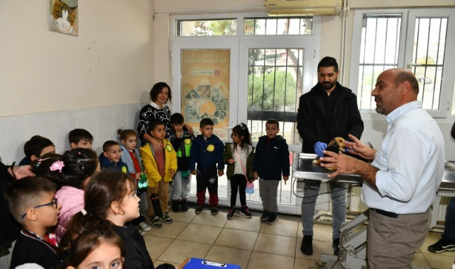Çocuklar Hayvanları Seviyor, Çiğli’de Sevgi Büyüyor