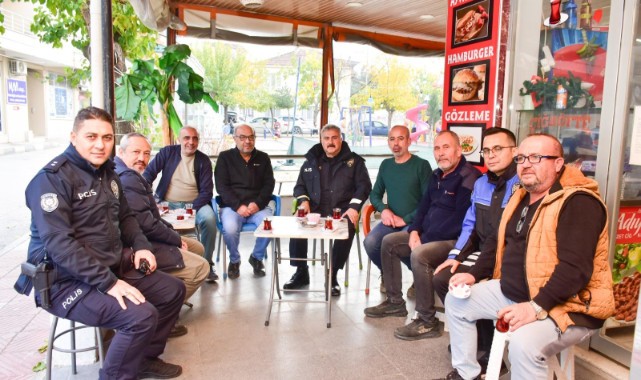 İl Emniyet Müdürü Fahri Aktaş'tan Keçiliköy Mahallesi'ne Ziyaret