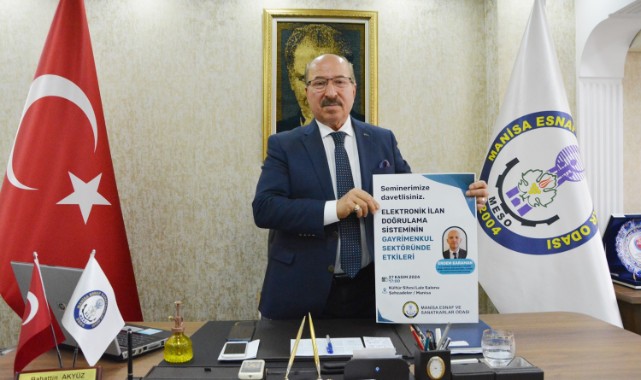 Manisa'da Emlak Sektörü İçin Önemli Seminer
