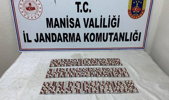 Manisa'da Uyuşturucu Operasyonu: 504 Adet Sentetik Ecza Ele Geçirildi