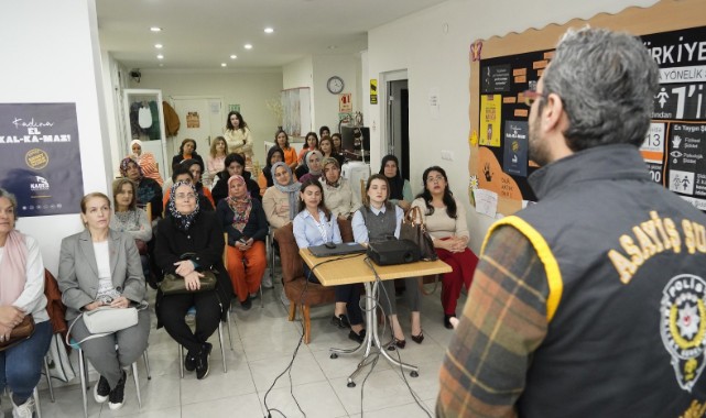 YUNUSEMRE’DE KADINA ŞİDDETE GEÇİT YOK