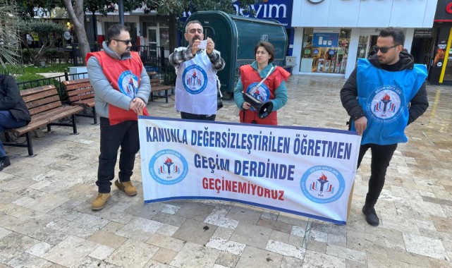 Manisalı Öğretmenlerden 1 Günlük İş Bırakma Eylemi