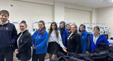 Mor Narpın'dan Tekirdağ'da Kadın Girişimci Karbi Tekstil'e Ziyaret 