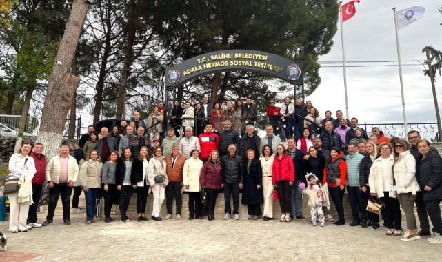 Salihli TSO üyeleri Adala Hermos'ta buluştu