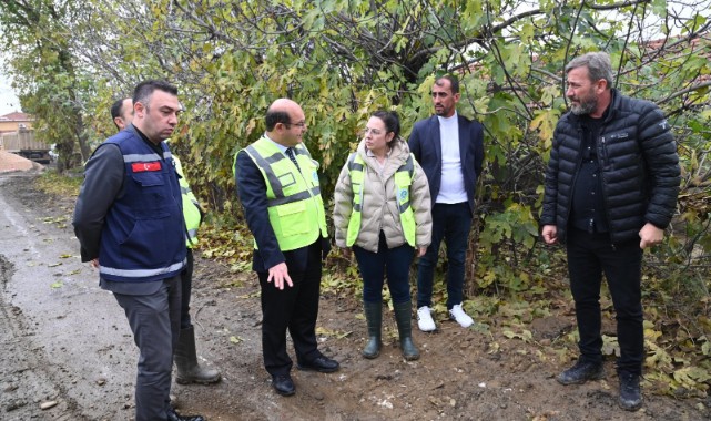 Turgutlu'da Kolektör Hattı Çalışmaları Hızla İlerliyor