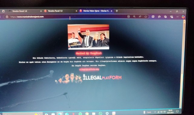 MANİSA HABER AJANSI VE MANİSA CEP TV SİBER SALDIRIYA UĞRADI