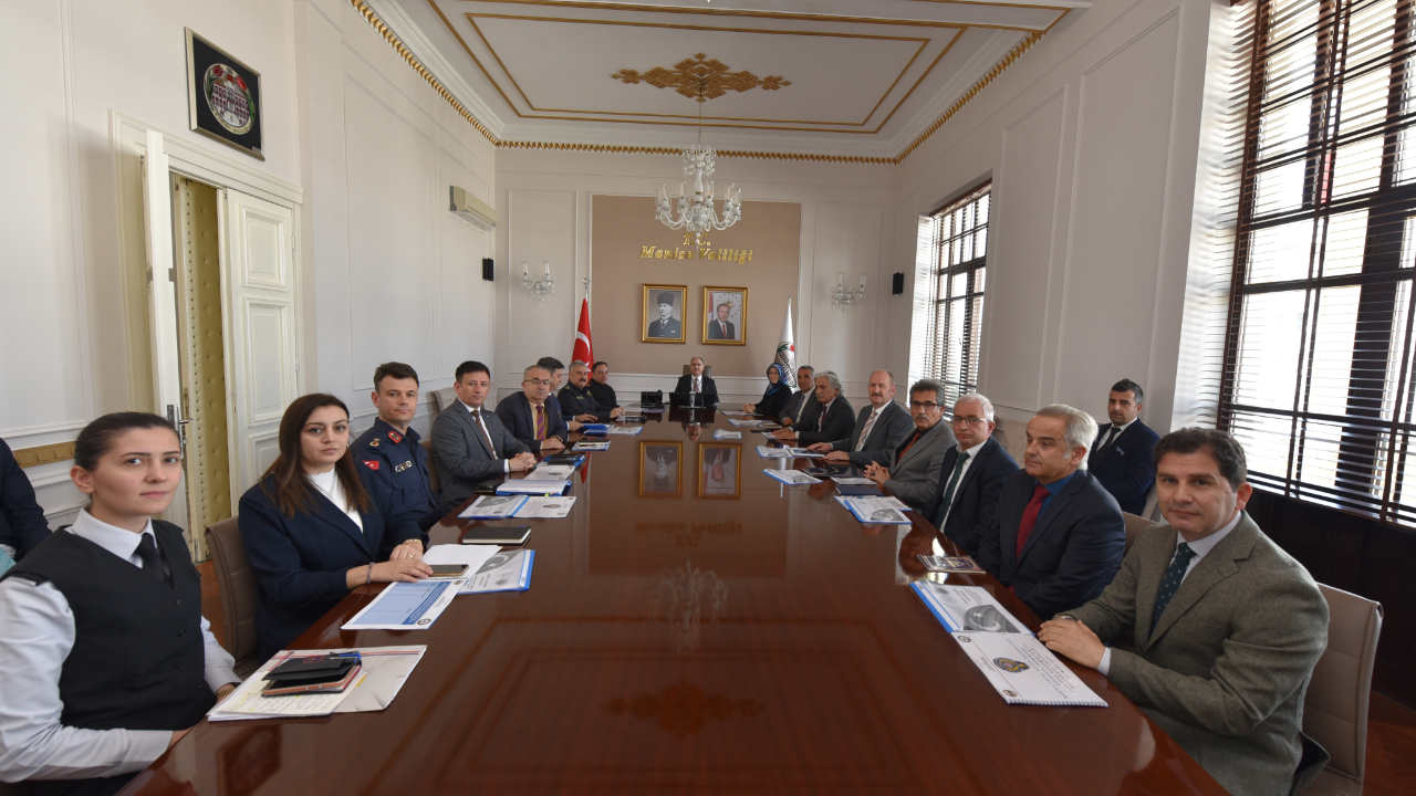 Vali Özkan Başkanlığında Üniversite Güvenliği Değerlendirildi