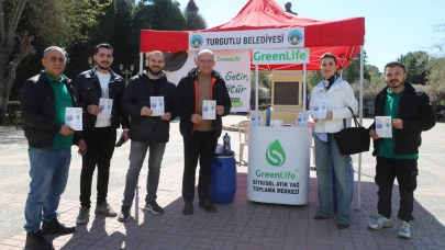 Turgutlu’dan Su Günü’ne Anlamlı Dokunuş: Atık Yağını Getir, Hediyeni Götür!