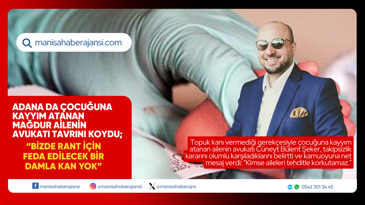 Adana'da çocuğuna kayyım atanarak mağdur edilen ailenin avukatı konuştu