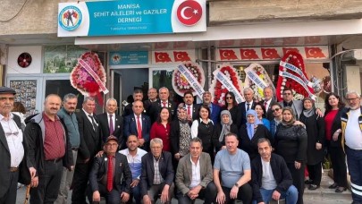 Turgutlu'da Şehit Aileleri ve Gaziler Derneği Temsilciliği Açıldı