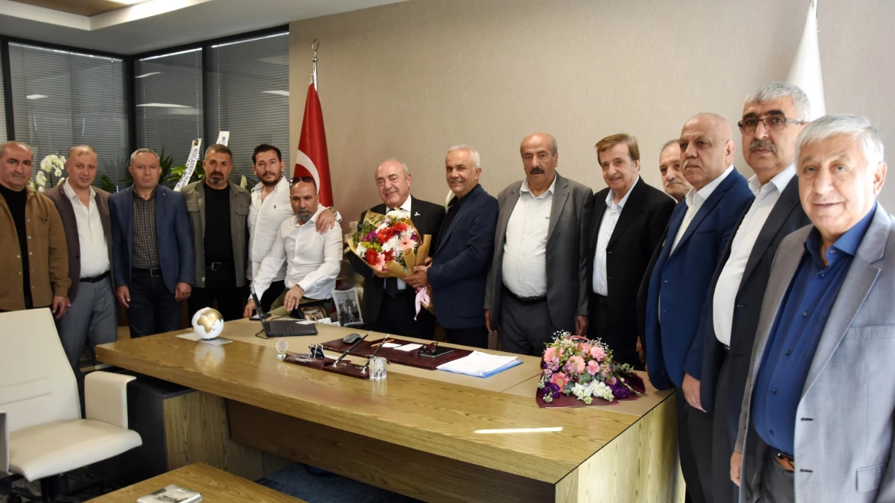 Ziya Çiçek’e Bitlisliler Derneğinden Hayırlı Olsun Ziyareti