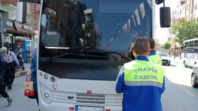 Büyükşehir’den Servis Araçlarına Kapsamlı Denetim