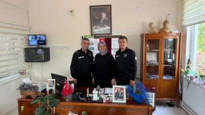 Soma Emniyet Müdürü Umut Er'den Muhtarlara Güvenlik Ziyareti