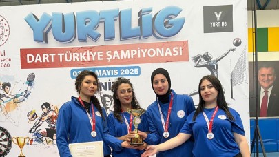Manisalı Dartçılar Türkiye Üçüncüsü Oldu