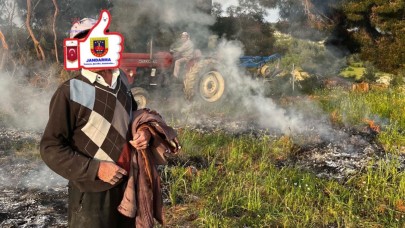 Gördes’te Orman Kenarında Ateş Yakan 2 Kişiye Para Cezası