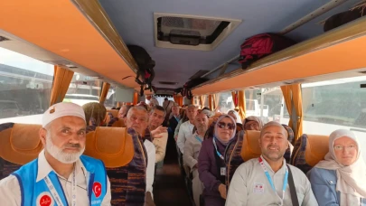 Manisa’dan İlk Hac Kafilesi Dualarla Uğurlandı
