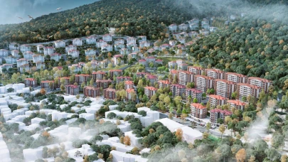 TOKİ Projesinde Çalışmalar Hızla Sürüyor