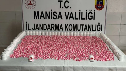 Soma'da Ormanlık Alana Saklanan 7.095 Uyuşturucu Hap Ele Geçirildi