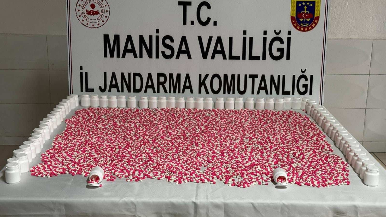 Soma'da Ormanlık Alana Saklanan 7.095 Uyuşturucu Hap Ele Geçirildi