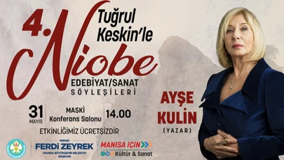 Ayşe Kulin, Niobe Edebiyat Söyleşileri’nde Manisalılarla Buluşacak